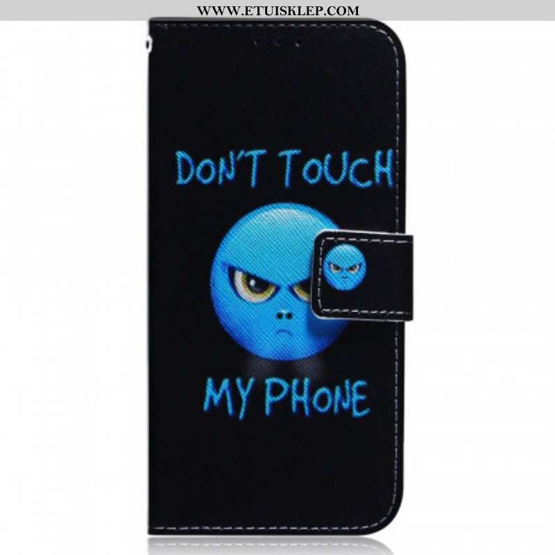 Etui Folio do Samsung Galaxy M33 5G Telefon Z Emotikonami